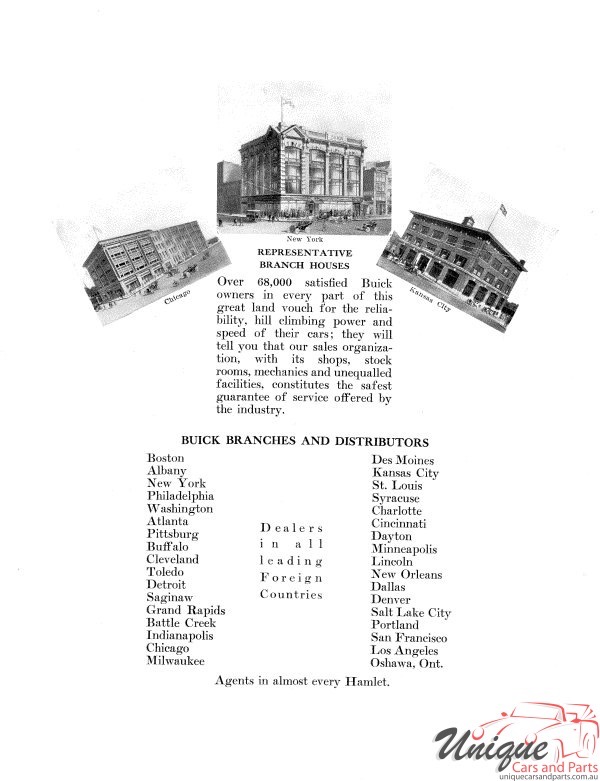 1911 Buick Catalogue Page 20